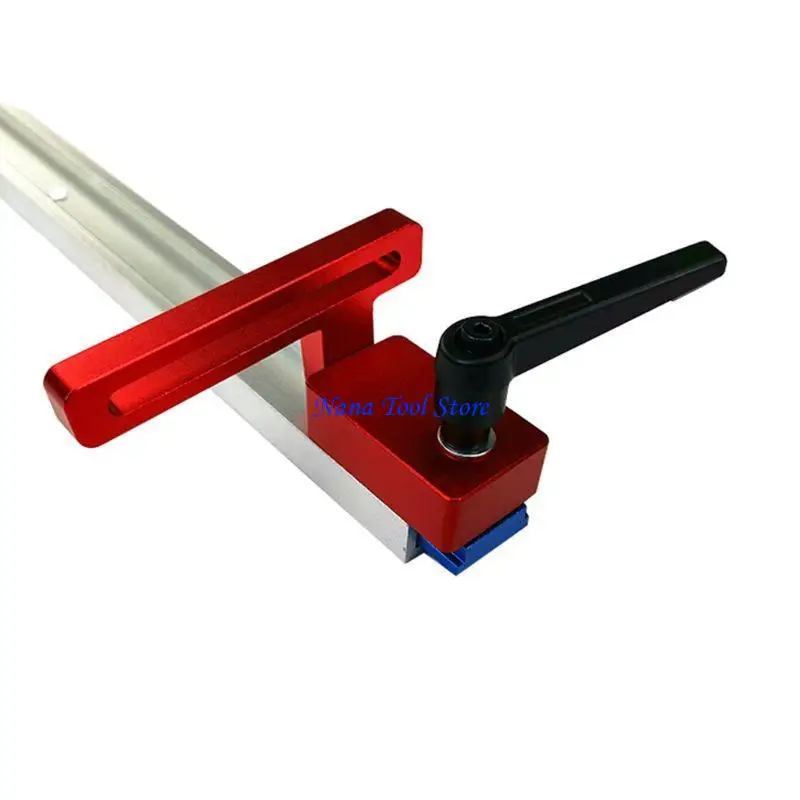 31GJ Miter Track Stop Backing Connector Woodworking Guide for 30 Type T-Slot T-tracks Aluminum Alloy Woodworking DIY Tool