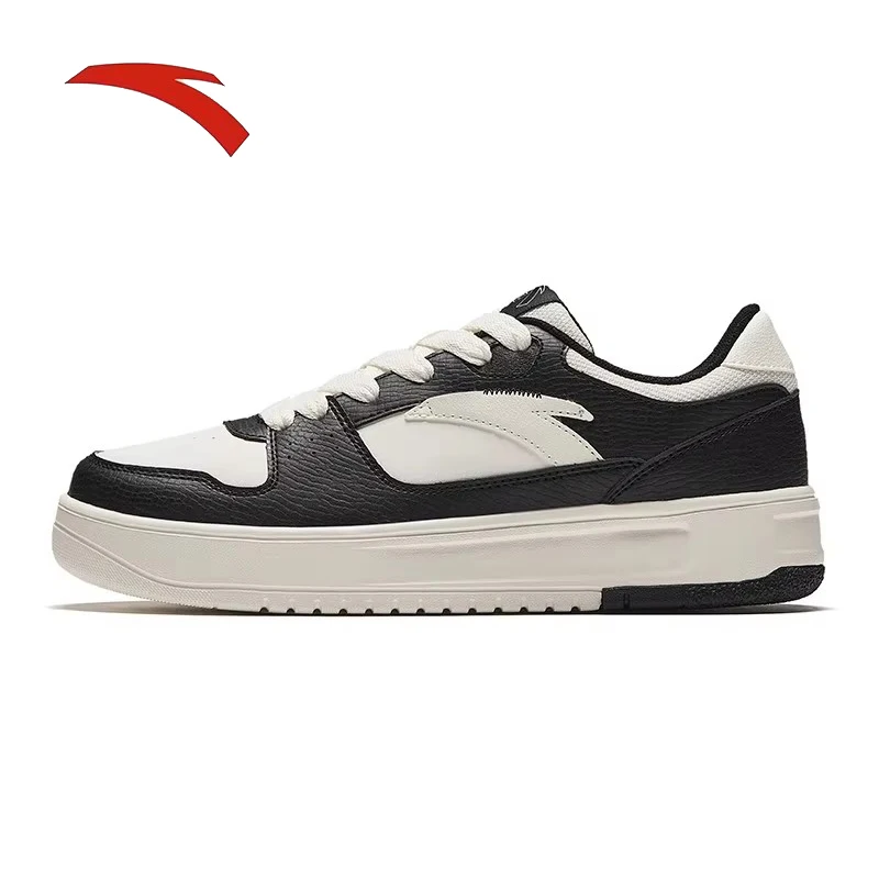 

ANTA lightweight and trendy low top board shoes for men in spring, versatile and simple white shoes, casual sports shoes for men