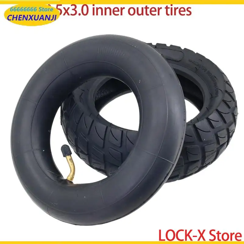 8.5x3.0 Off-Road Tire Inner Outer Tube For Vsett 8 9+ Zero 8 9 For Kugoo Kirin G2 Pro Inflatable Tyre Camera Electric Scooter