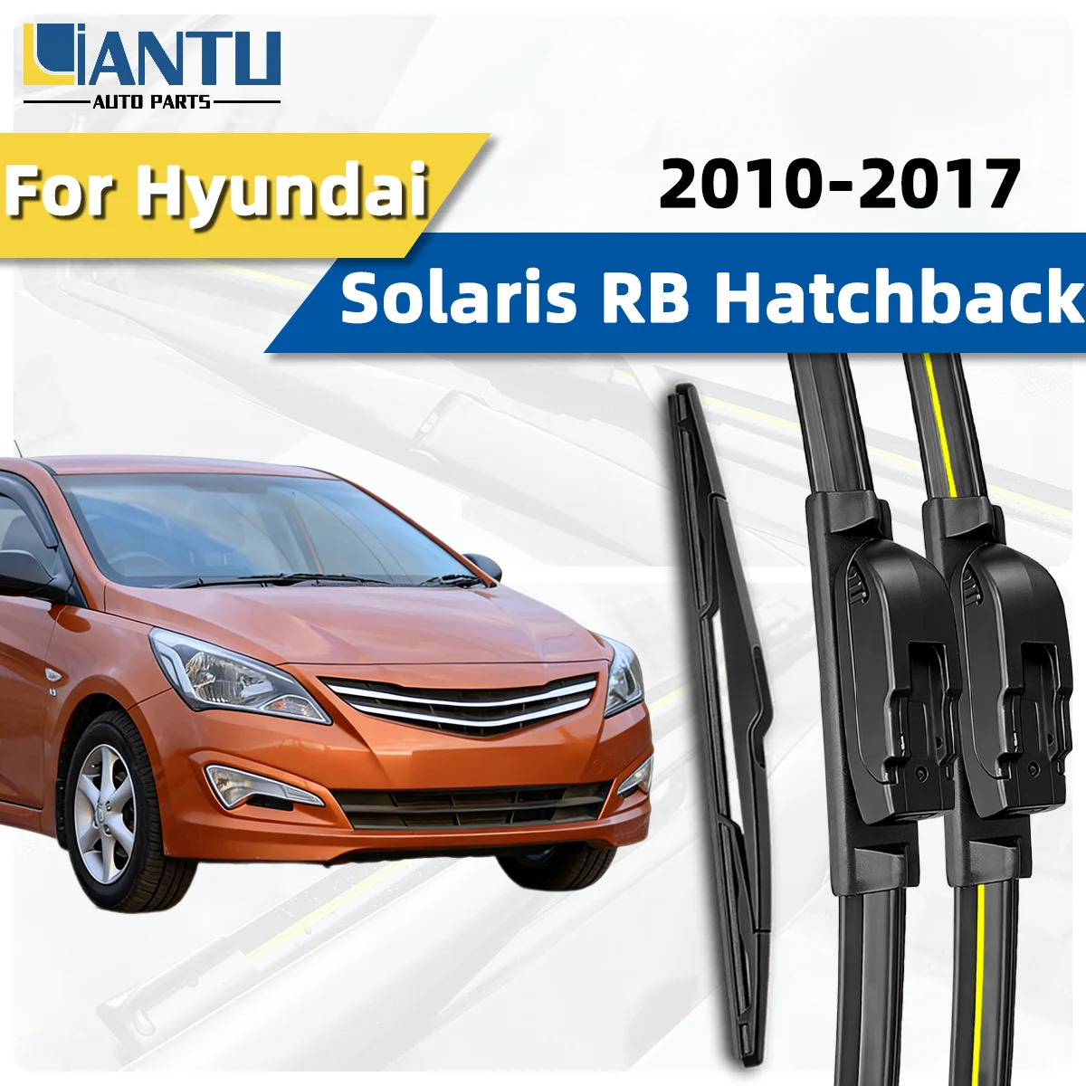 3PCS Front And Rear…