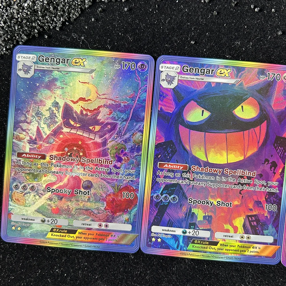 DIY PTCG Rating Card Single Card 2025 M2a JP MEGA GENGAR Ex RARE 240 GEM MT 10 Hobby Collection Anime Card Game Flash Card Toy view 4