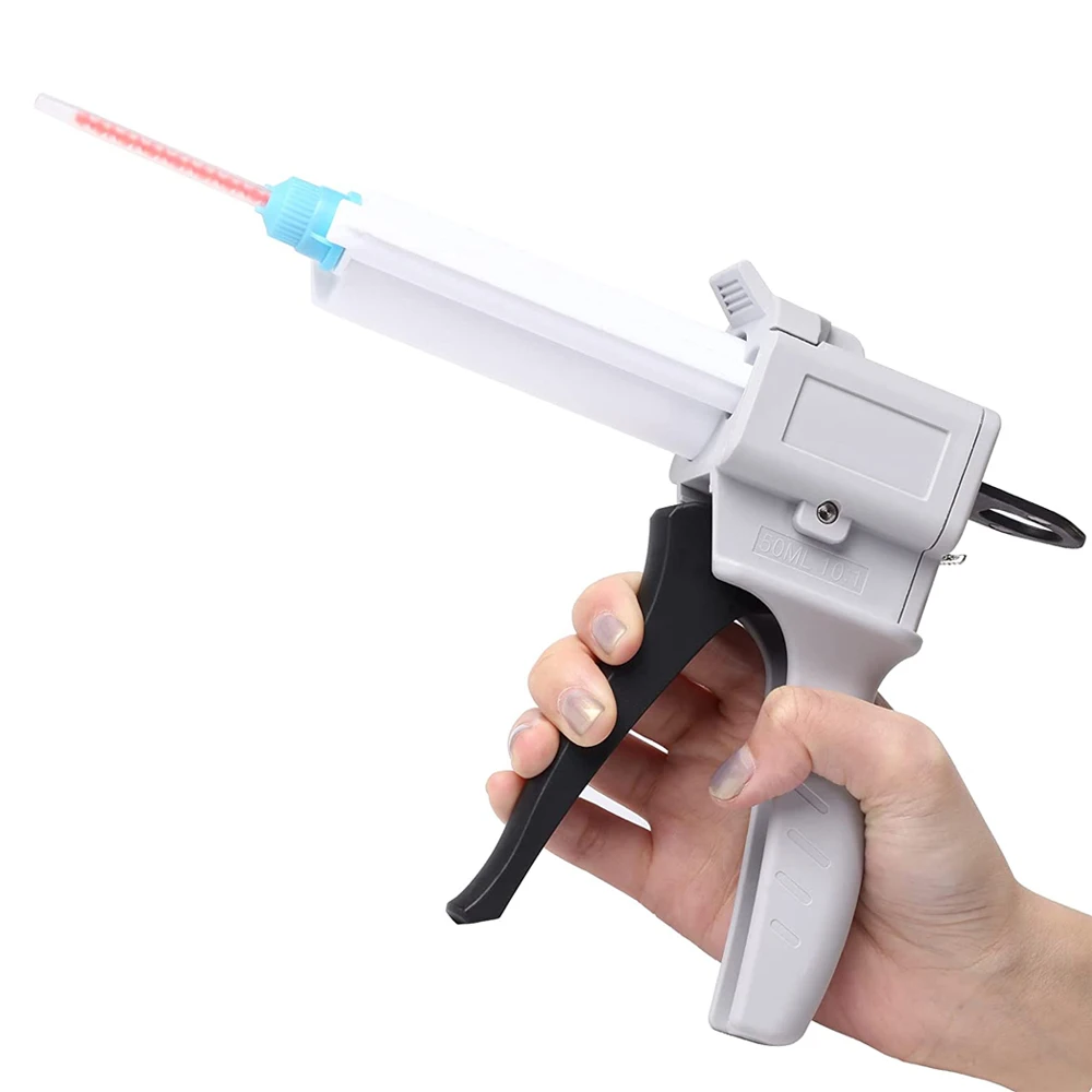50ml 10:1 Plastic Impression Mixing Dispenser Gun Dispensing AB Glue Gun