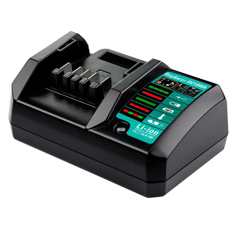 Imagem -05 - Carregador de Bateria Li-ion para Makita Bateria de Lítio Dc18wa 14.4v 18v Bl1415g Bl1413g Bl1815g Bl1820g Bl1811g Bl1813g