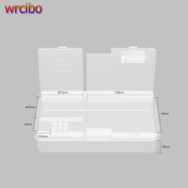 

SUNSHINE SS-001A Pro Многофункциональный ящик для хранения мобильных телефонов для ремонта винтов IC детали ЖК-дисплей инструменты для открытия смартфона коллектор