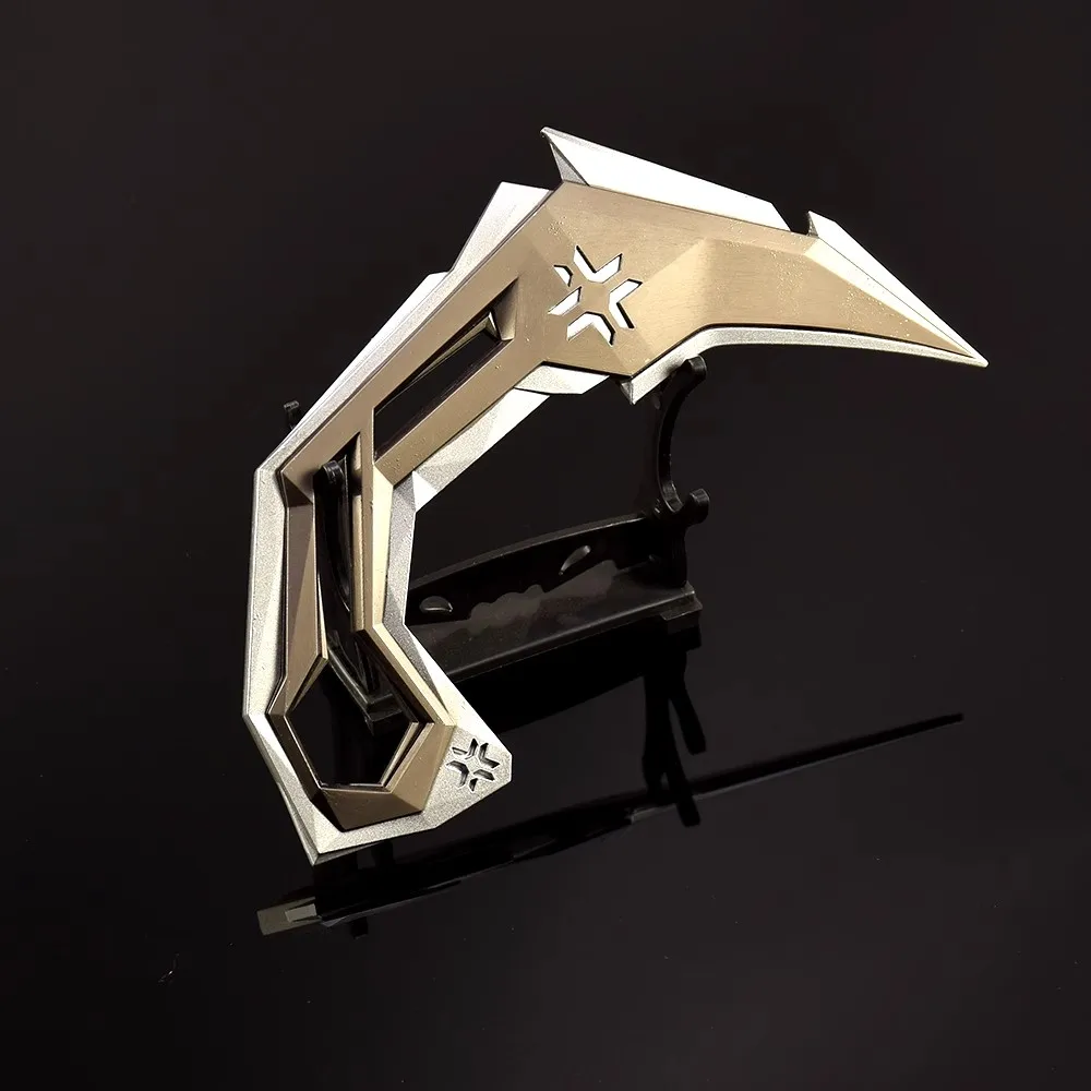 16 centimetri Valorant VCT Artiglio Coltello Gioco Arma Melee Farfalla Coltello Periferiche In Lega di Metallo Modello Portachiavi per I Ragazzi Regalo Giocattoli Per Bambini