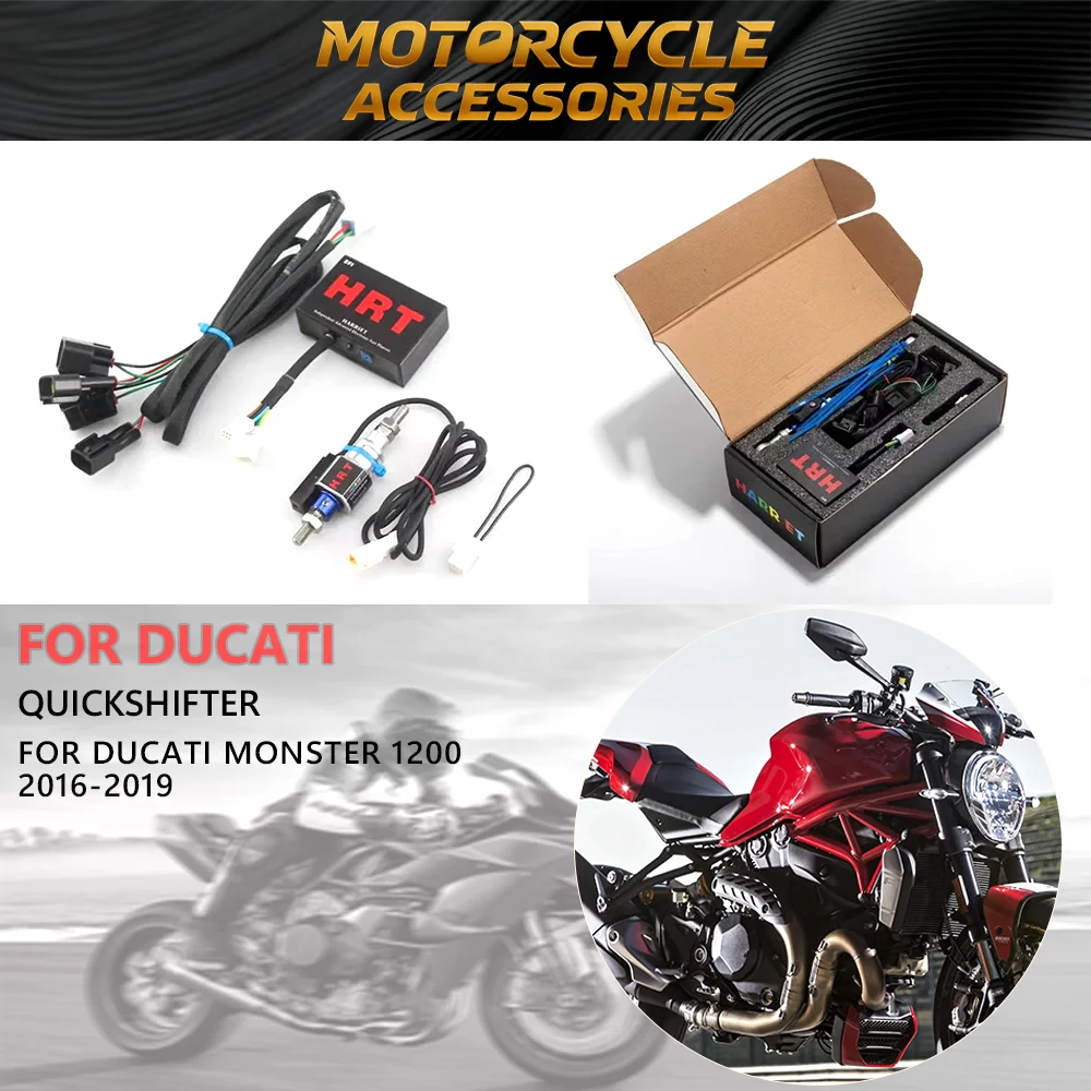 Quickshifter For Ducati Monster 1200 2016-2019 One-Way Quick Shift Shift Lever Gear Shifter Quick Transmission