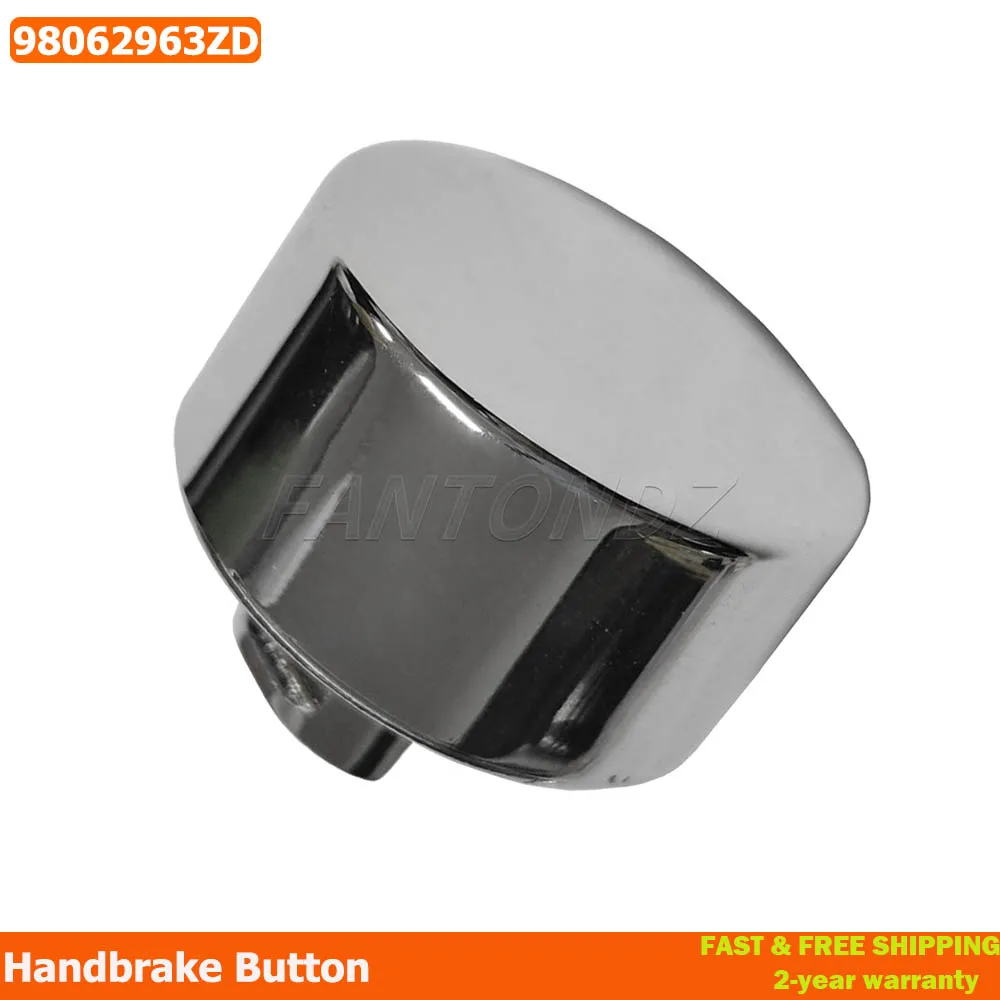 98062963ZD Handbrake Button Silver For Peugeot 207 208 301 For Citroen C-Elysee 2012-2021