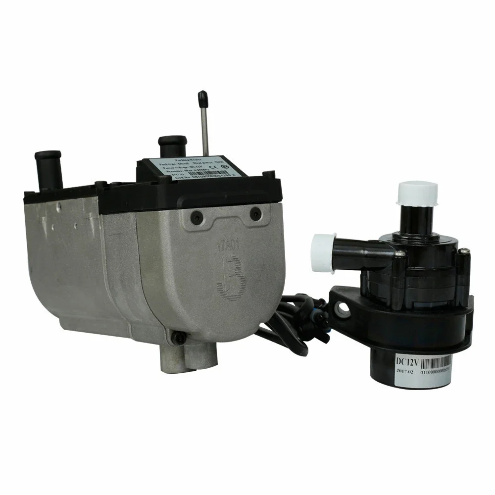 

Water Heater 5KW 12V Liquid Heater With Digital Controller for Trailer Truck Protect the Engine