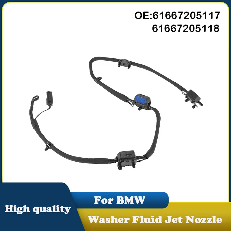 

61667205117 61667205118 Windscreen Washer Fluid Jet Nozzle for BMW 5 Series F10 F11 F18 Car Sprayer Jet System