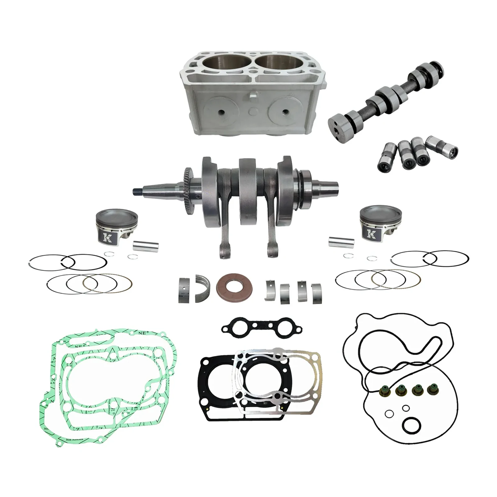 

Engine Kit Crankshaft Cylinder Gasket Racing Camshaft for 800 2008-2014 OEM 1204334 2202917 2202920
