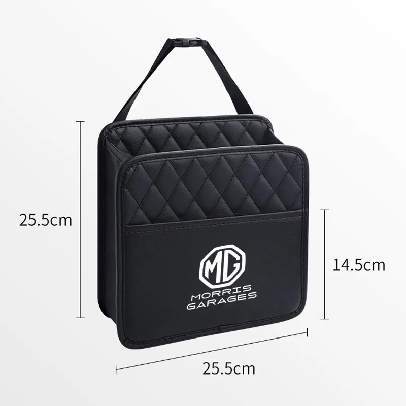 صندوق تخزين السيارة جيب للهاتف المقعد الخلفي المنظم حقيبة للحمل ل MG موريس المرآب MG 6 3 5 7 TF ZR ZS HS GS GT هيكتور RX5 RX8 #6