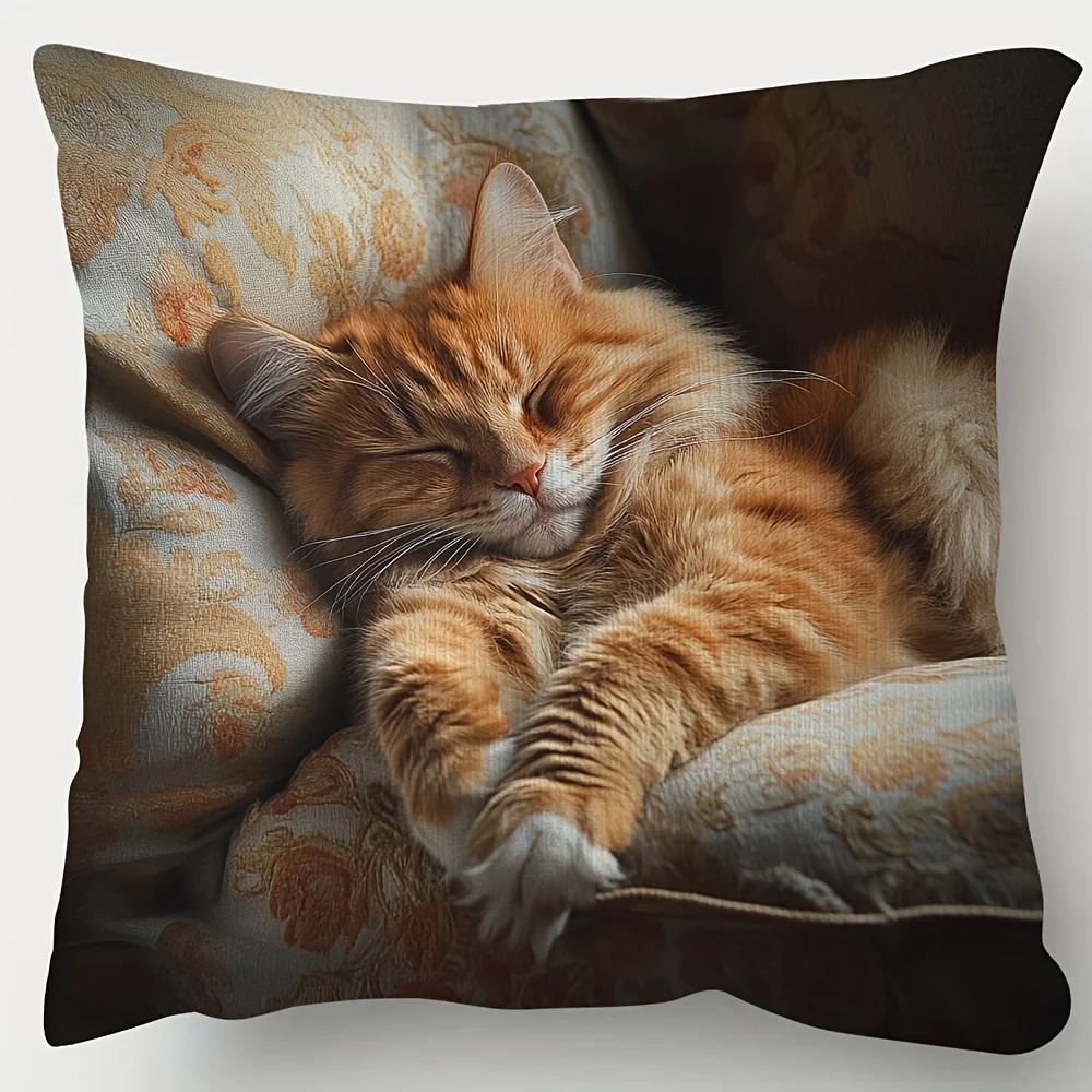 Cozy Orange Cat Pri…