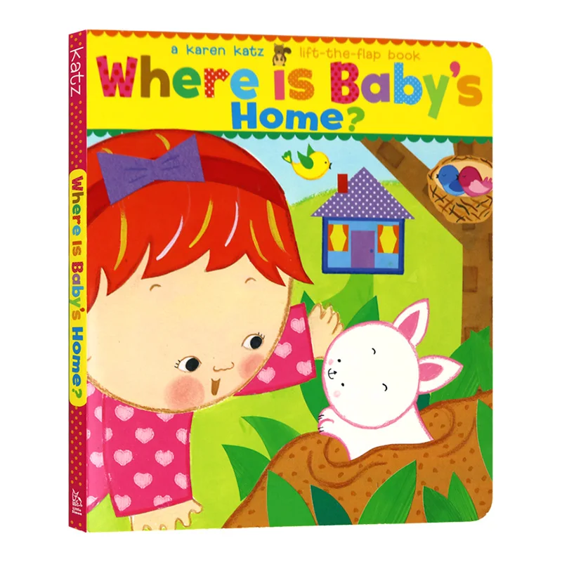 

Where Is Baby's Home, Karen Katz Baby Children's books aged 1 2 3, English picture book 9781534400887