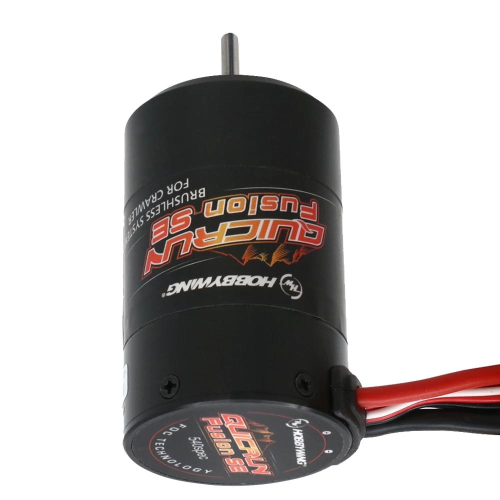 1200KV / 1800KV bezszczotkowy silnik z czujnikiem Hobbywing QuicRun Fusion SE wbudowany 40A ESC dla 1/10 1/8 RC część samochodowa