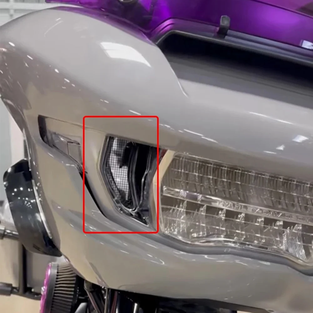 Motorcycle For Road Glide CVO/SE/ST FLTRXSE 2023-2026 Fairing Mesh Vent Screen Batwing Accent Grill-T48C