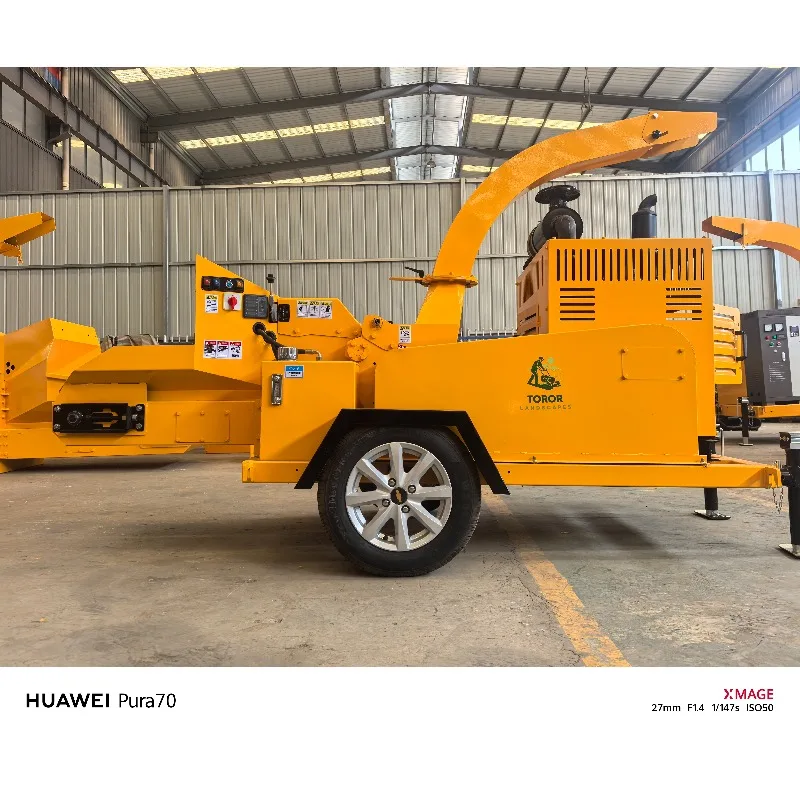 Mobile Tracked Crawler Wood Chipper Shredder Diesel Power Heavy Duty Forestry Machinery Tree Branch Chipping Machine