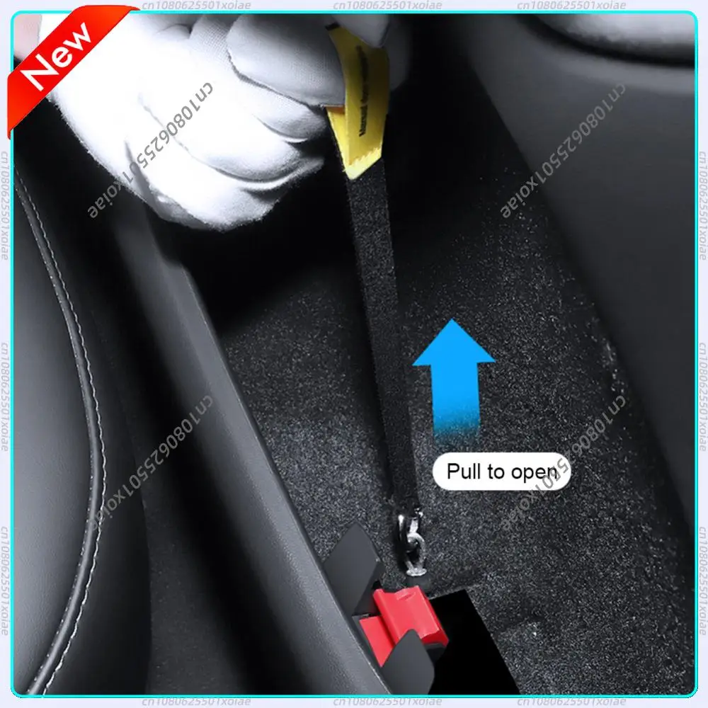 

Аварийная ручка открывания задней двери автомобиля, удлиненная, с тросом и кнопкой экстренного открывания для Tesla Model Y