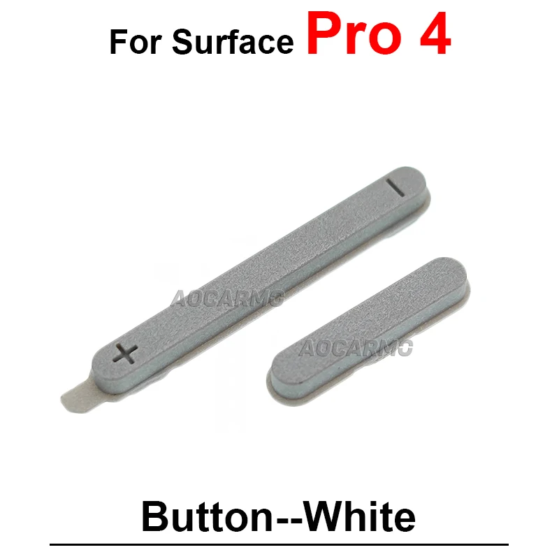 1Set Side Keys For Surface Pro4 Pro5 Pro6 Pro 7 6 5 4 Power On/OFF Volume Buttons Replacement Part