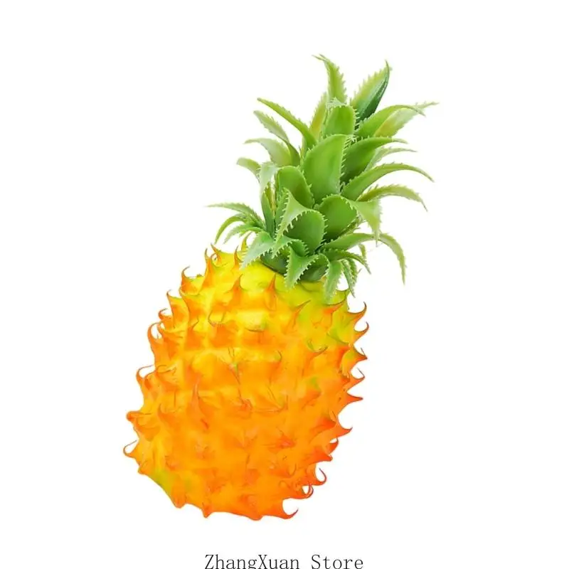 Künstliche Fruchtmodellsimulation, strukturierte Ananas-Dekoration für Schaufenster, Raumarrangements und Fotoszenen-Nutzung – Detail 8