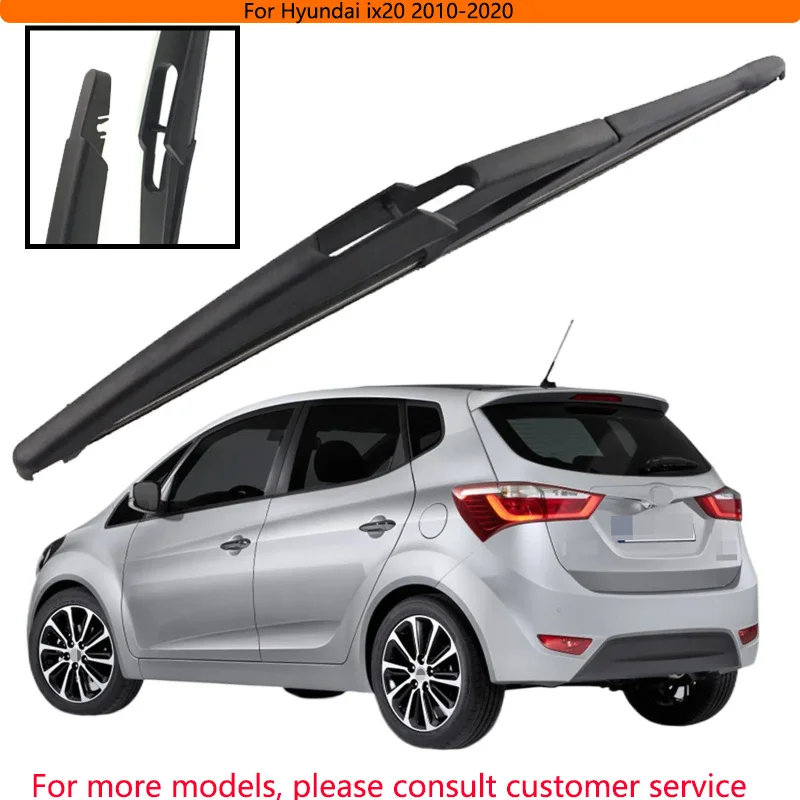 

For Hyundai ix20 2010-2020 Car Accessories 12" Rear Windshield Windscreen Washer Wiper Blade