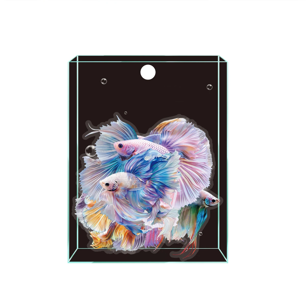 20 pcs Rumble Fish theme Stickers Adhesive Colorful Cartoon Waterproof Sticker  For Scrapbooking Laptops Water Bottles Notebook