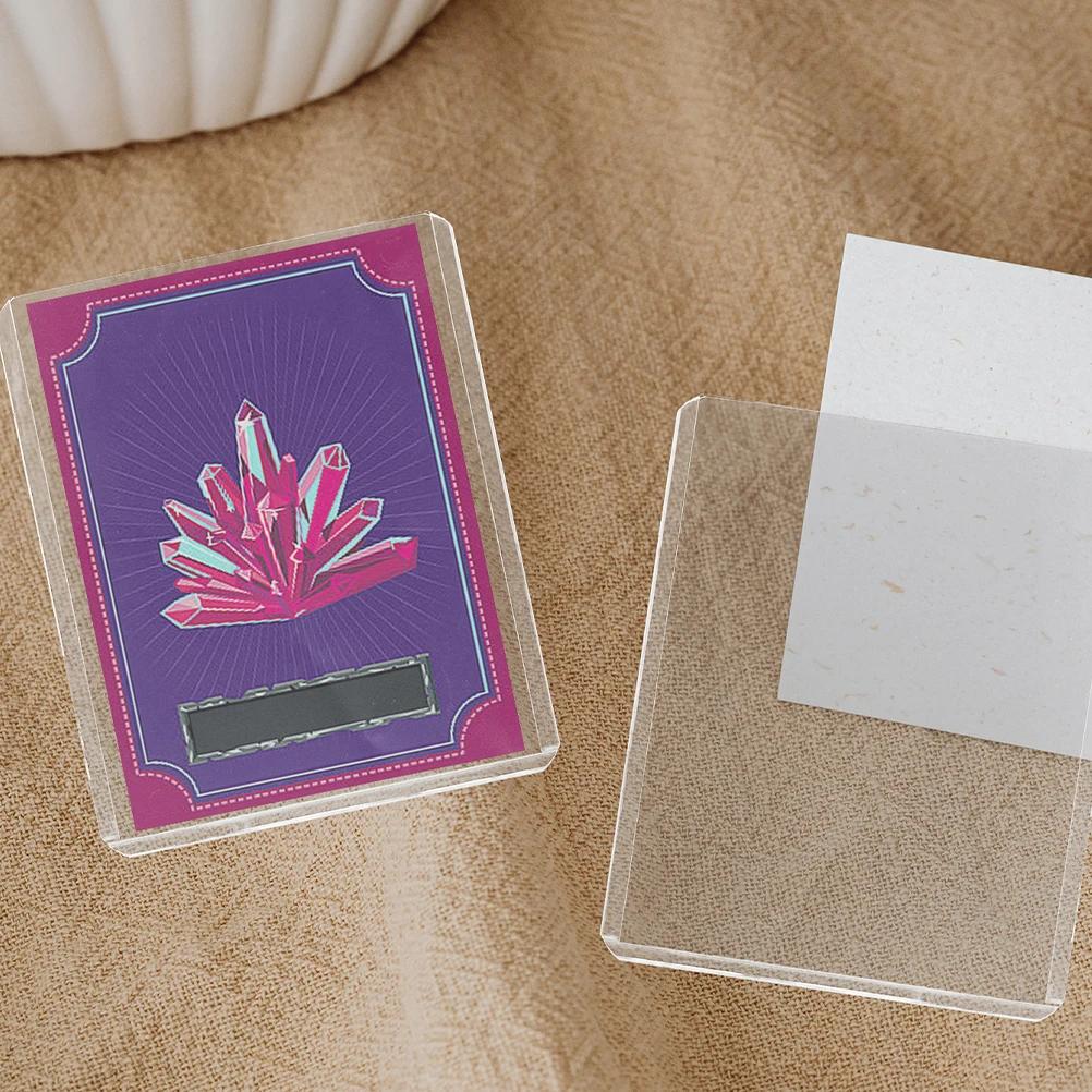 

30pcs Sleeves Pvc Plastic Card Protector For Baseball Play Cards Small Card Sleeves Collection Daily Use Students