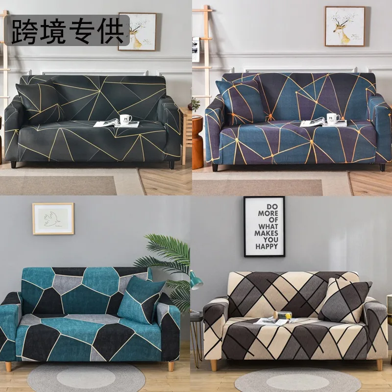 1/2/3/4 Seats Sofa Couch Cover  Elastic Corner Sofa Covers L Shaped Sofa Slip Cover Protector Bench Cover Thin Fabric  ソファ カバー
