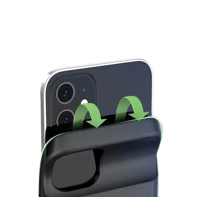 For Iphone 15 15 Pius Pro  Pro Max Battery Case Pow 6800Mah Battery Charger Case