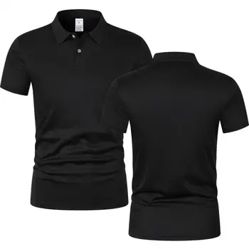 Men's Color Blocking Polo Shirt 3D Printed Outdoor Street Short Sleeve Printed Button Clothing Fashion Design Casual Breathable