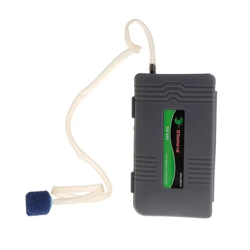 Aquarium Air Small Air Battery Powered Bubbler for Salt and for Fresh Water Fish for Tank