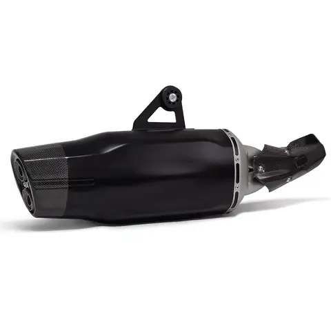 BMW R1200GS R1250GS R1200 R1250 GS ADV 어드벤처 2014-2023 오토바이 배기 카본 팁 머플러 용 슬립 온 라인