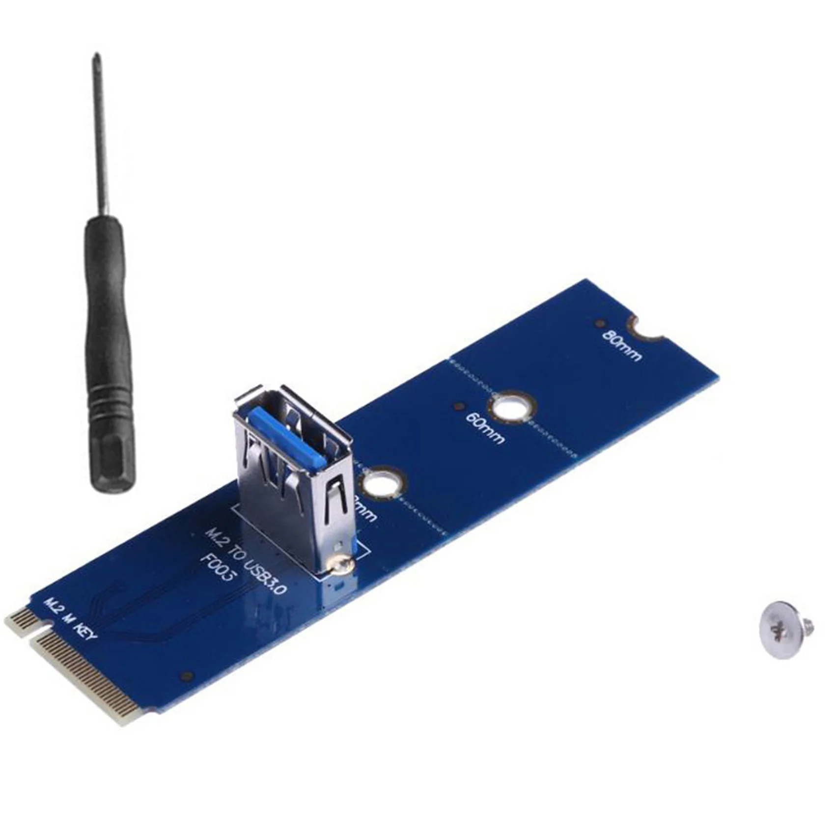 

10Pcs NGFF M.2 to USB 3.0 Card Adapter M2 M Key to USB3.0 for PCIe PCI-E Riser Card for Miner Mining