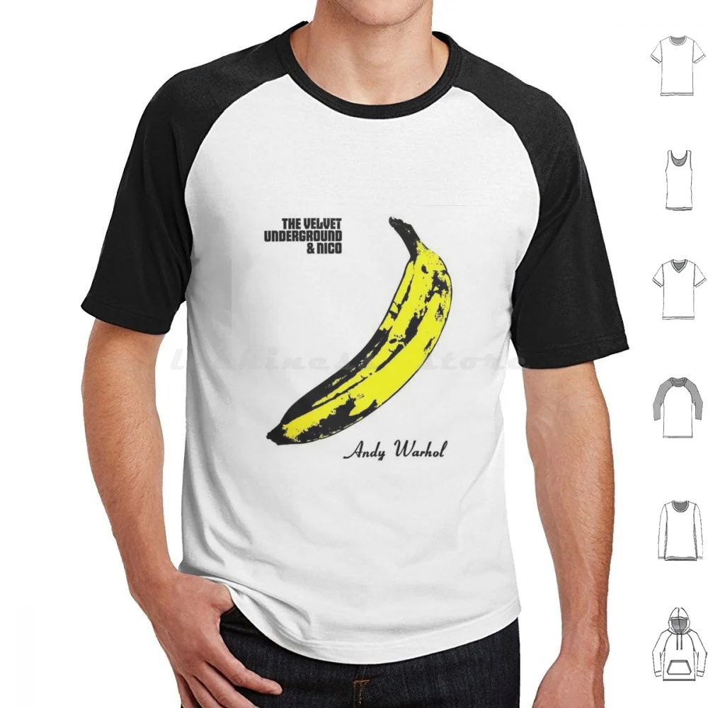 Banana Warhol Album Art T Shirt Men Women Kids 6Xl Banana Album Art Warhol Art Music Minimslist Vinyl Cool