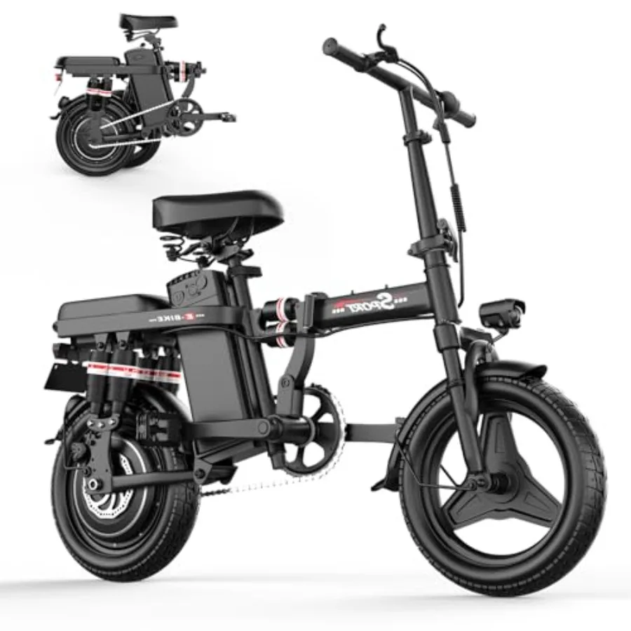 

Электровелосипед для взрослых и подростков, пиковая мощность двигателя 1200 Вт, скорость 25 миль/ч, складной, аккумулятор 480720 Вт·ч, запас хода 45 миль, усовершенствованная 68-точечная подвеска