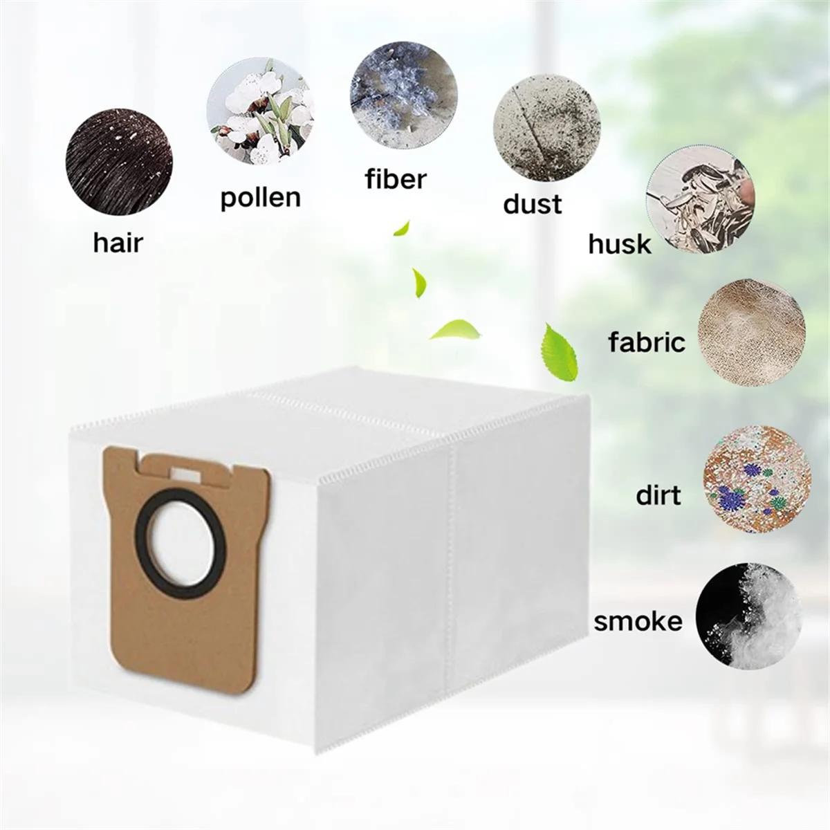 P20 PRO 로봇 진공 청소기 부품 용 FZFZ 교체 먼지 봉투 부직포 먼지 수집 가방 20PCS