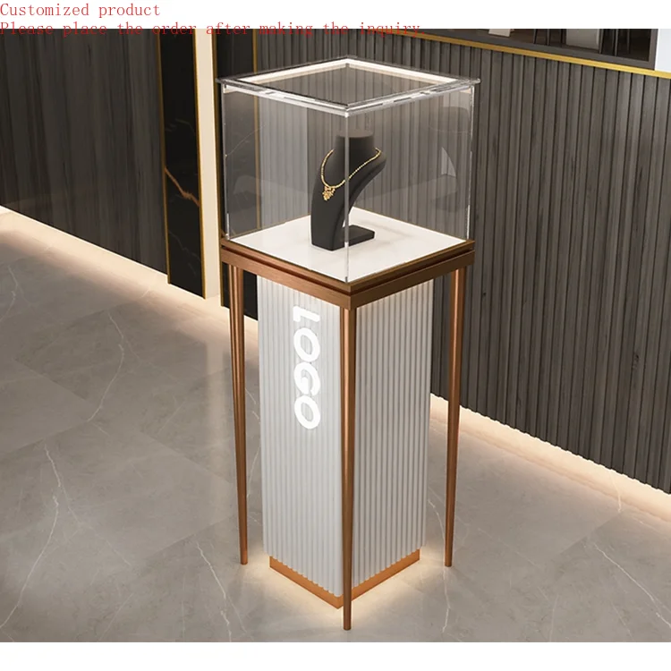 

Custom.Custom Logo Luxury Jewelry Shop Furniture Showcase Optical Store Display Prop Design Collections Exhibits Storage Cabinet