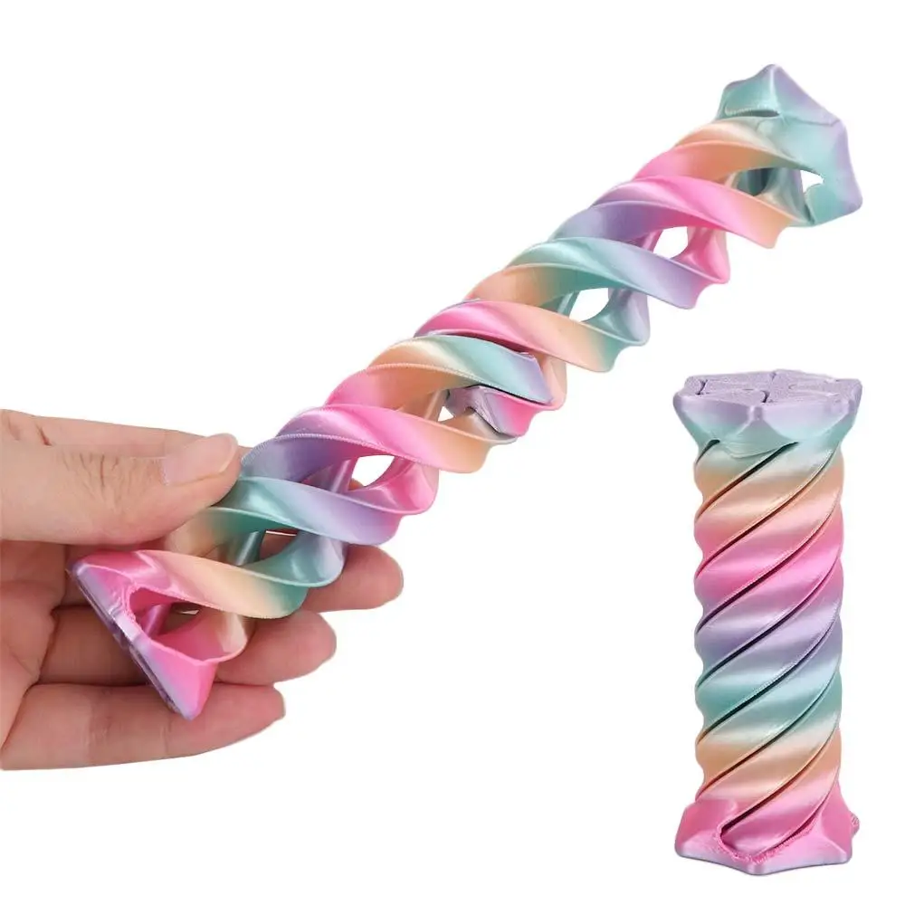 

Съемный 3D спиральный конус, игрушка-непоседа ярких цветов, модель челнока, спиральные скульптуры дерева, игрушка на кончиках пальцев, невозможная вращающаяся спираль