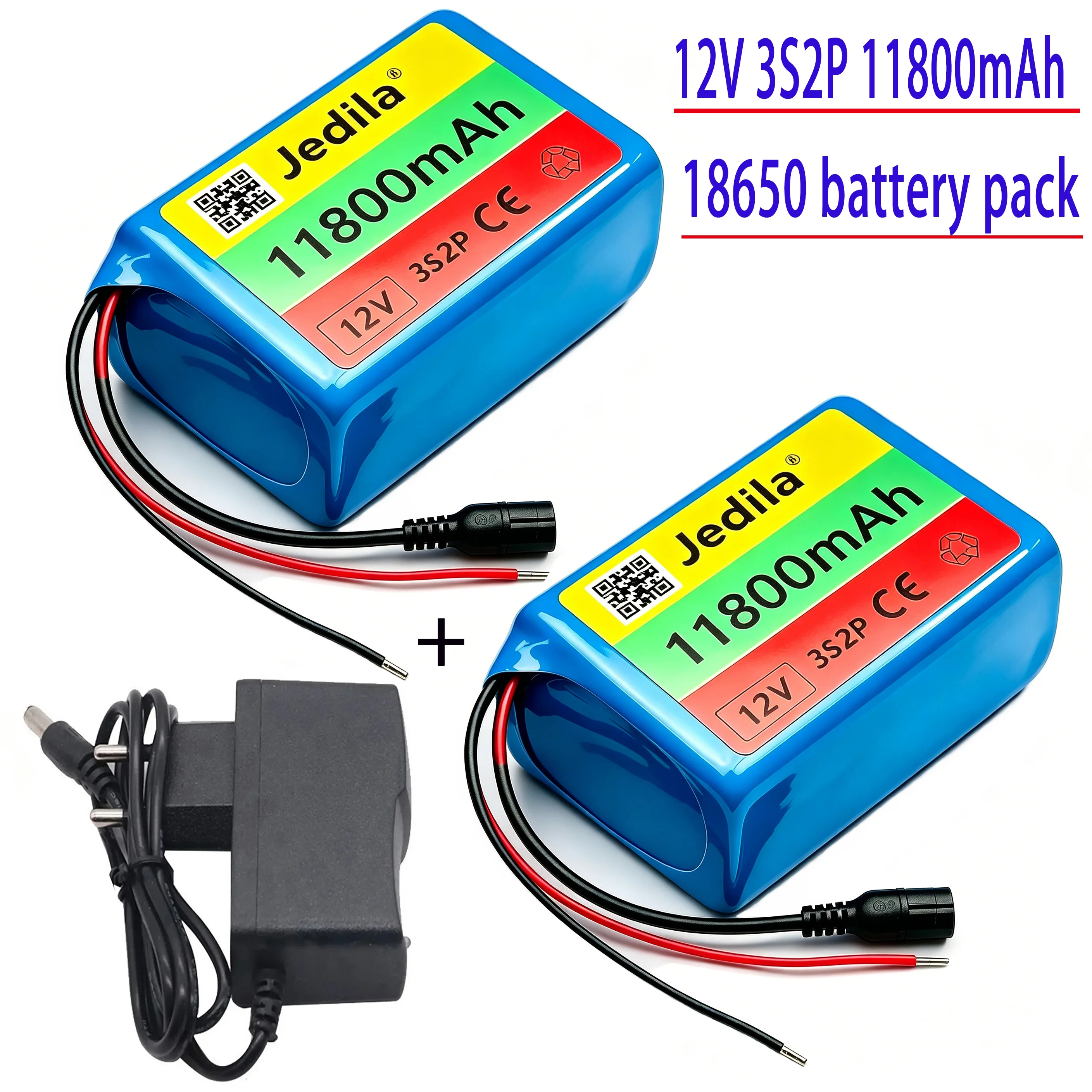 

100%.New.12V.9900 mAh.3S1P/3S2P Batterie Au Lithium.18650.Batterie Au Lithium Pack Protection Conseil Rechargeable.