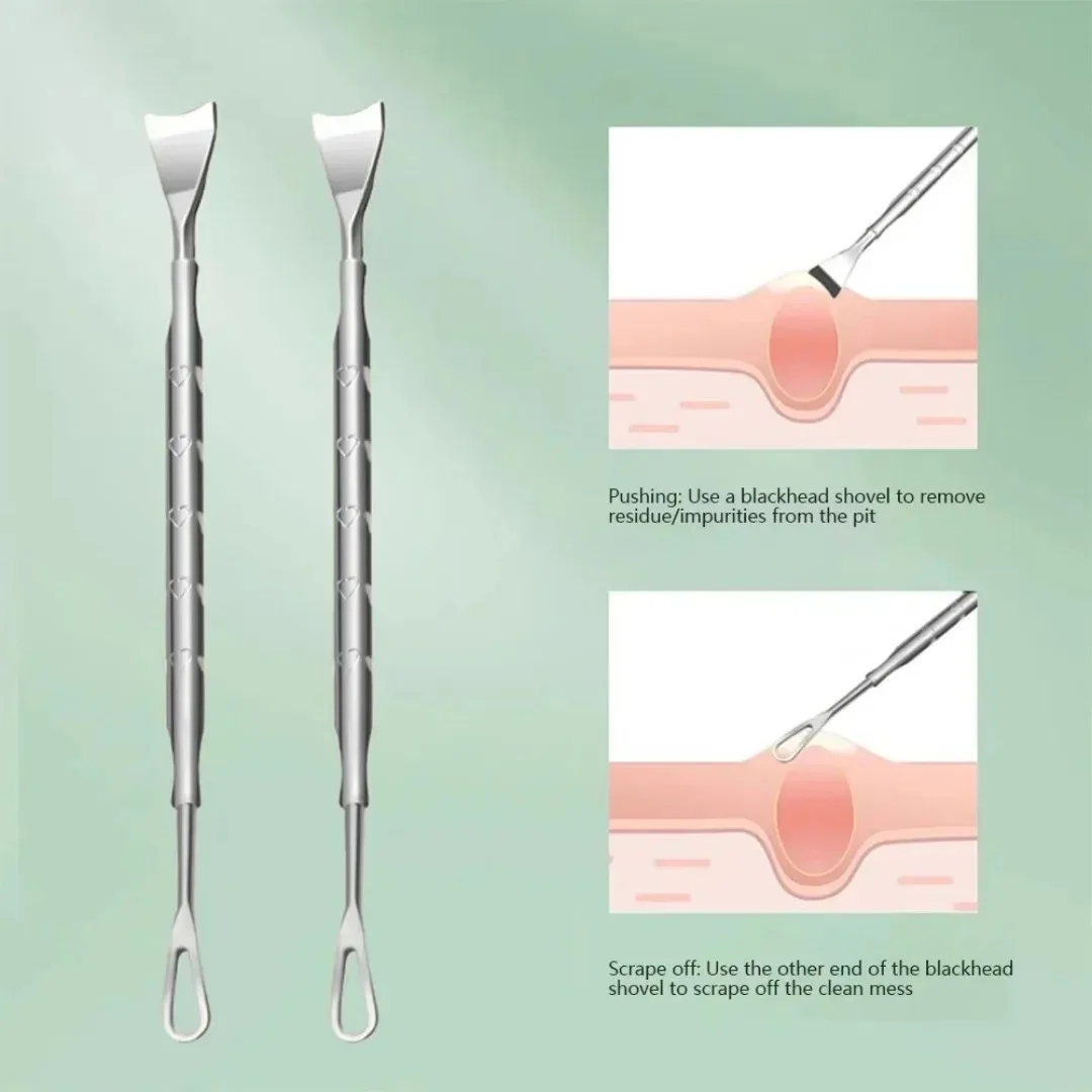 NEUE Mitesser Entferner Pickel Popper Werkzeug Akne Nadel Entfernen Behandlung Whitehead Popping Gesicht Makel Extractor Hautpflege Werkzeuge