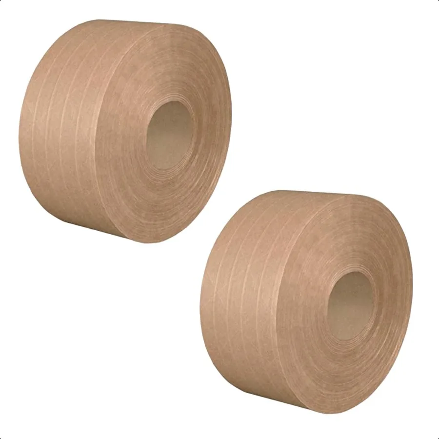 

ГГР мушки Т.Р.У. WATWAE Усиленная клейкая лента из крафт-бумаги, активированная водой, 3 дюйма. x 375 футов (2 шт. в упаковке)