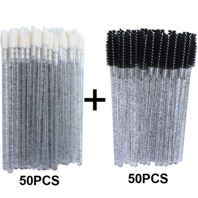 Großhandel Einweg-Mascara-Bürstchen für Wimpern & Augenbrauen für Salon, Wimpernverlängerung & Make-up Wimpernverlängerungszubehör – Detail 8