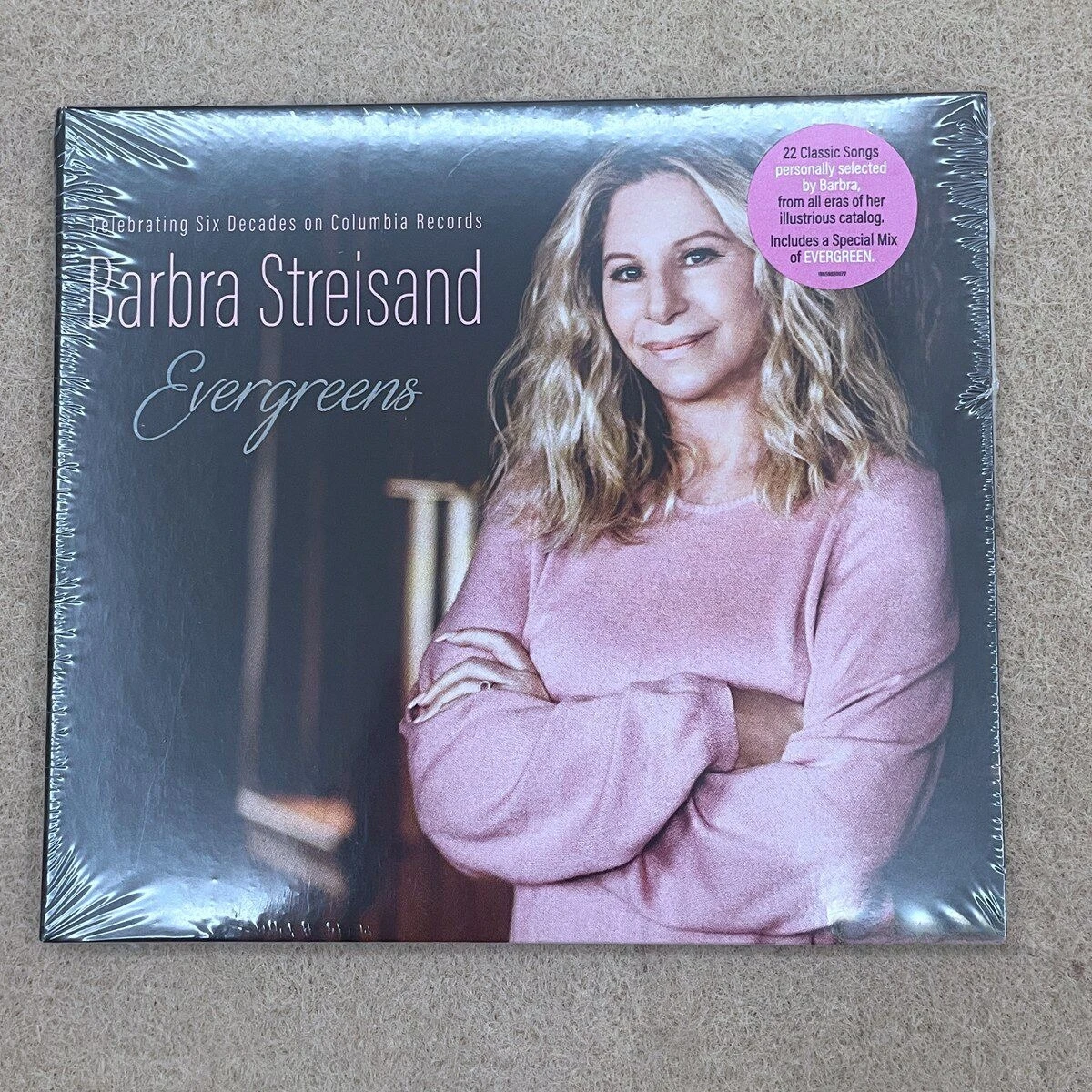

Barbra Streisand Evergreens CD 60th Anniversary Collection Classic Vocal Performances Timeless Love Songs for Music Fans