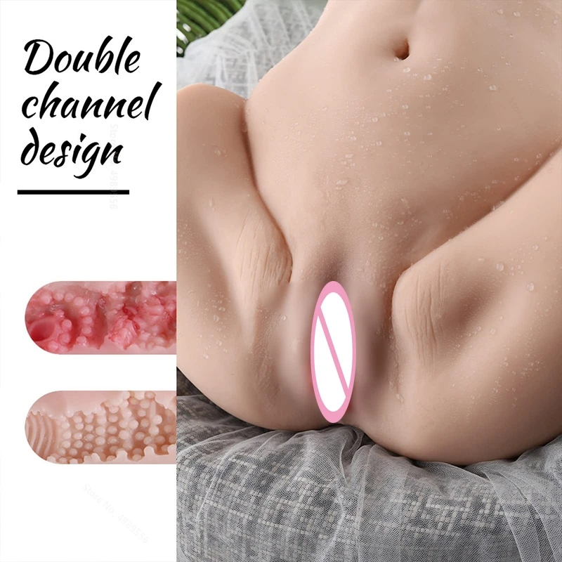 Buttocks 3D Big Ass Hole Silicone Vagina Sextoys Pussy Male Masturbator Sexy Toys Vajina Sex Toy for Adult Men Anus Pocket Pusyy