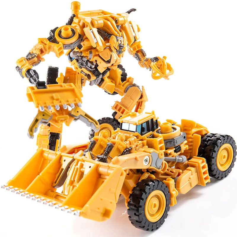 AOYI Cool 8 en 1 juguetes de transformación Devastator de gran tamaño niño Anime gancho figuras de acción Robot coche ingeniería vehículo modelo niños