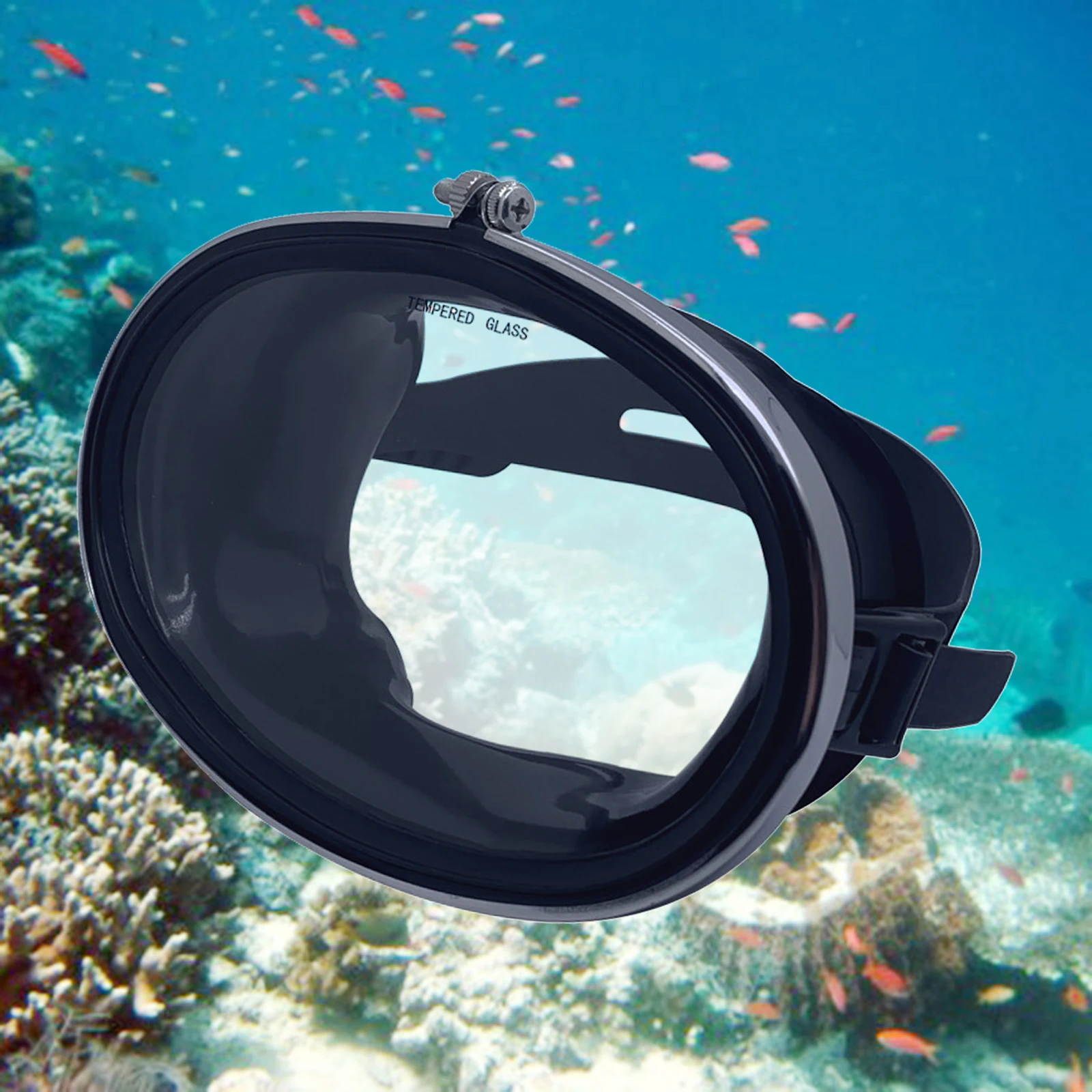 

Dive Mask Anti-Fog Tempered Glass Snorkel Masks for Men and Women Dive Goggles for Safe Snorkeling Diving Swimming