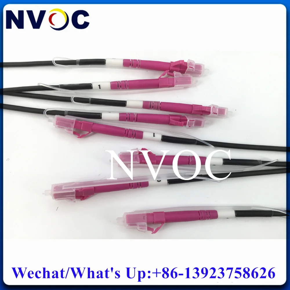 

4F OM3-550 OM4 100M 4Core LC PCD310 Portable Field Tactical Reels 4C 50/125 Pink LC Armored Fiber Optic Cable And Panel 185-2/4