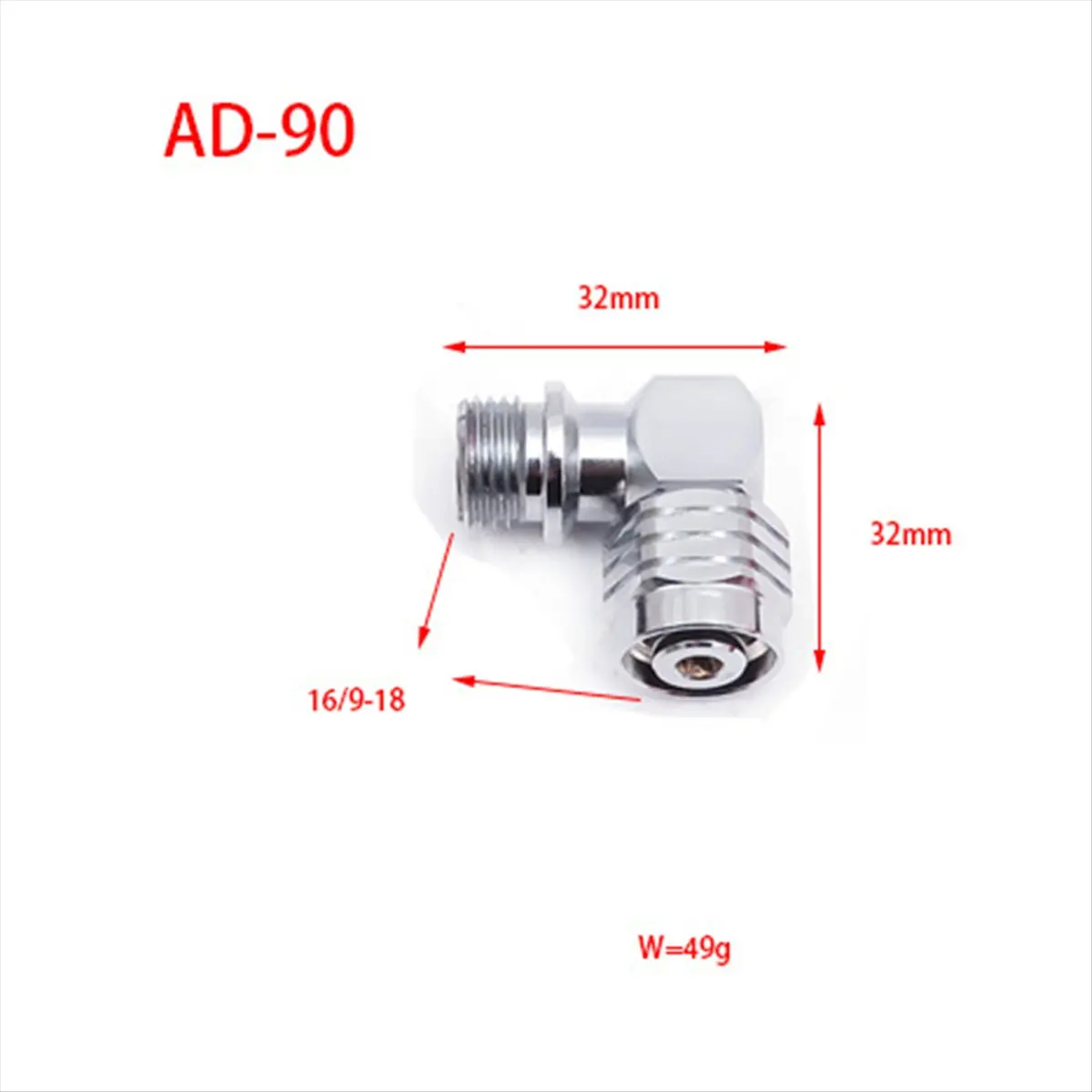 90 Degree Swivel Hose Adapter for 2Nd Stage Scuba Diving Regulator Connector Dive Accessories-A49I image 3