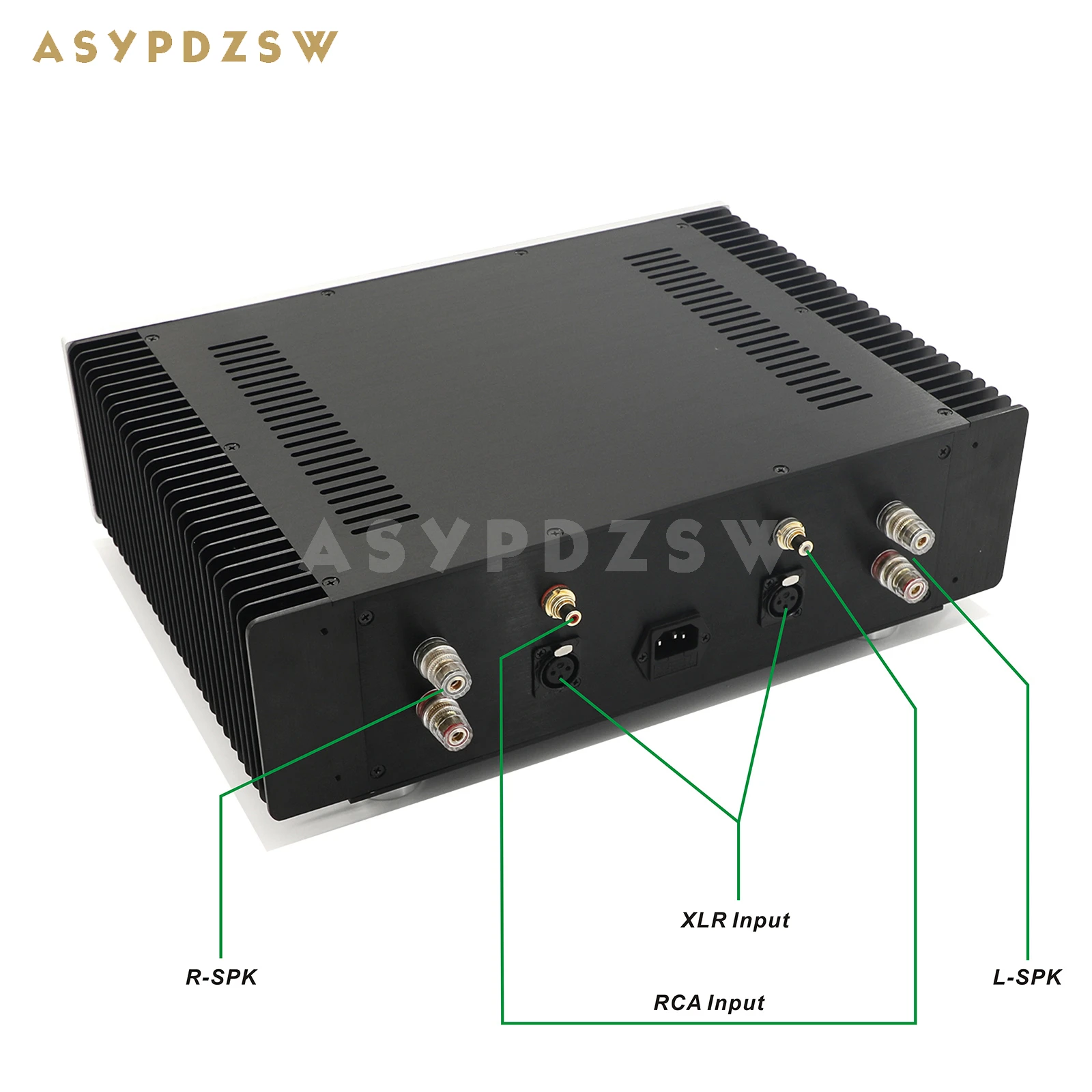 Amplificateur de puissance HIFI Warm Sound Base on FirstWatt PASS F8, ampli de classe A à une extrémité avec entrée XLR, 25W + 25W, 8 ohms