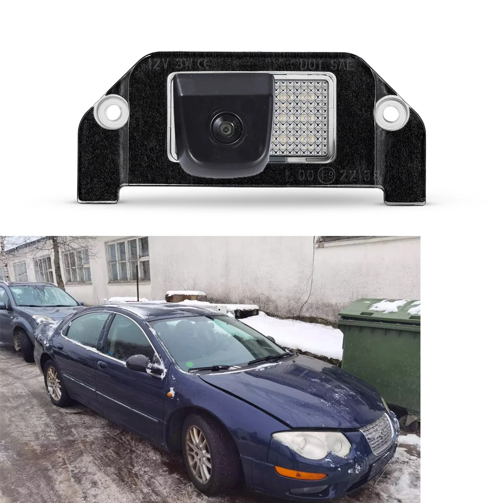 Navinio CCD Chip HD Car Rear View Camera  for Dodge Avenger 2008-2014 Light Lamp bulb 162810OE 4805846AA 4805846AB