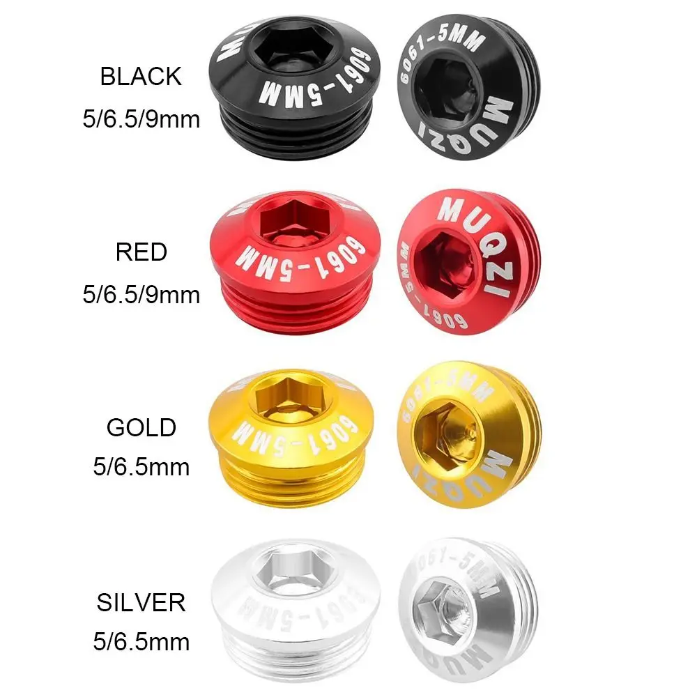 4 Colors Dust-proof 5/6.5/9mm Cycling Parts Bearing Pedal Cover Pedal Cover Parts Bike Pedal Repair Bicycle Pedal Cover